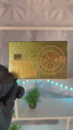 Denver Nuggets Gold Card