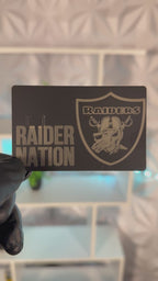 Raiders Card